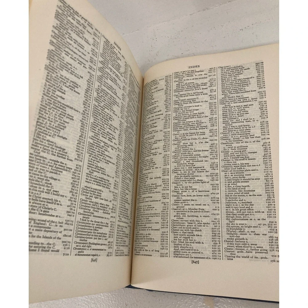 VTG 1955 Oxford Dictionary of Quotations 2nd Edition Hardcover History Academia
